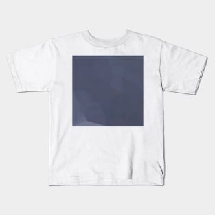 Sky Blue Abstract Low Polygon Background Kids T-Shirt